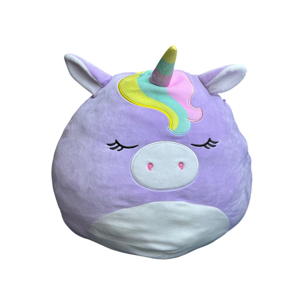 Silvia The Purple Unicorn Squishmallows 10” Stuffed Animal